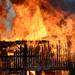 Fire overtakes an old barn during a training exercise and controlled burn in 6700 block of Warner Rd. in Pittsfield Township on Thursday, May 9, 2013. Melanie Maxwell I AnnArbor.com